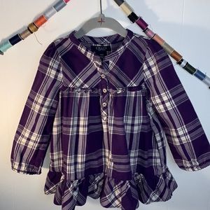 Chaps  Purple Blouse 12M previously loved.